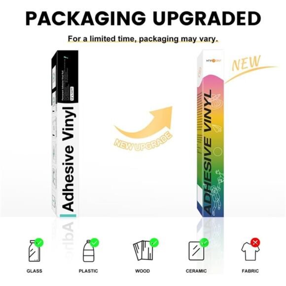 Blue Permanent Vinyl, Blue Vinyl for Cricut-12" x 14 FT Blue Adhesive Vinyl Roll - Picture 4 of 7